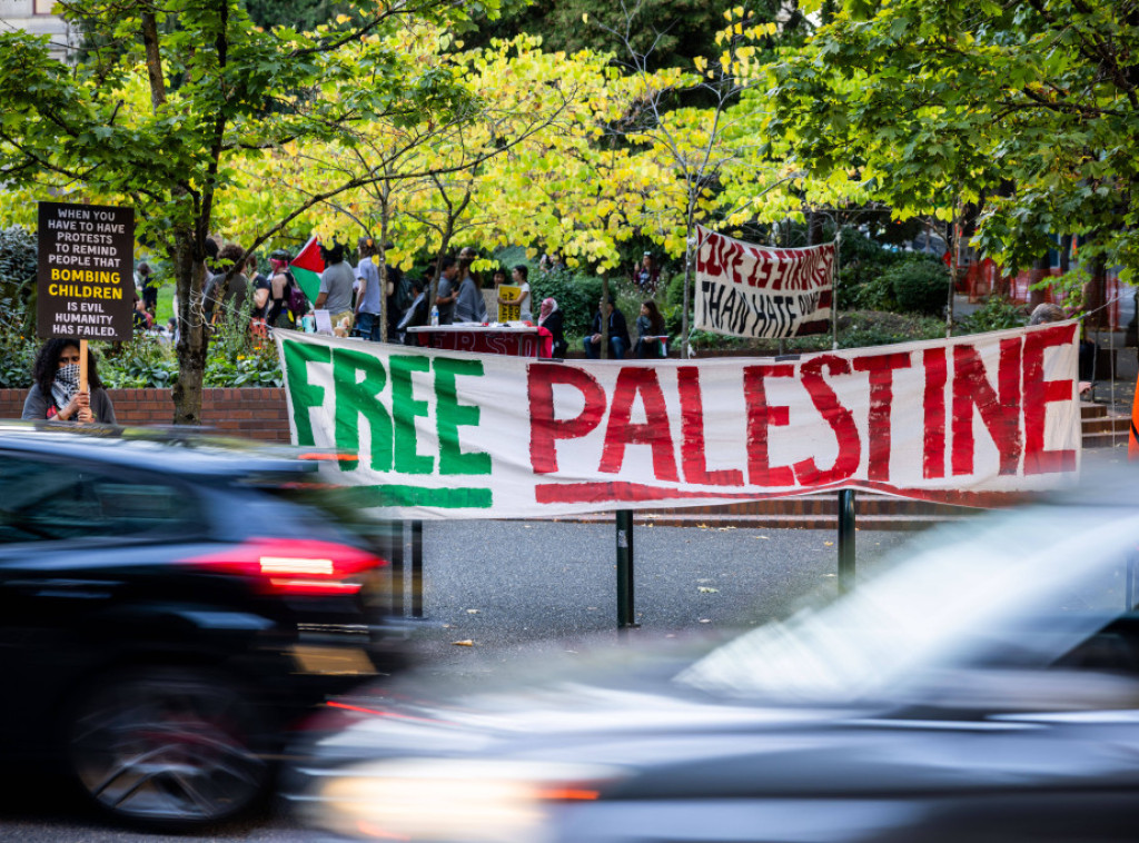 Trinaest propalestinskih demonstranata uhapšeno u Bostonu nakon sukoba sa policijom