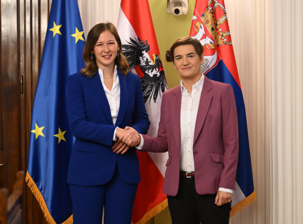 Ana Brnabić sa Plakolm o evropskom putu Srbije i otvaranju Klastera 3