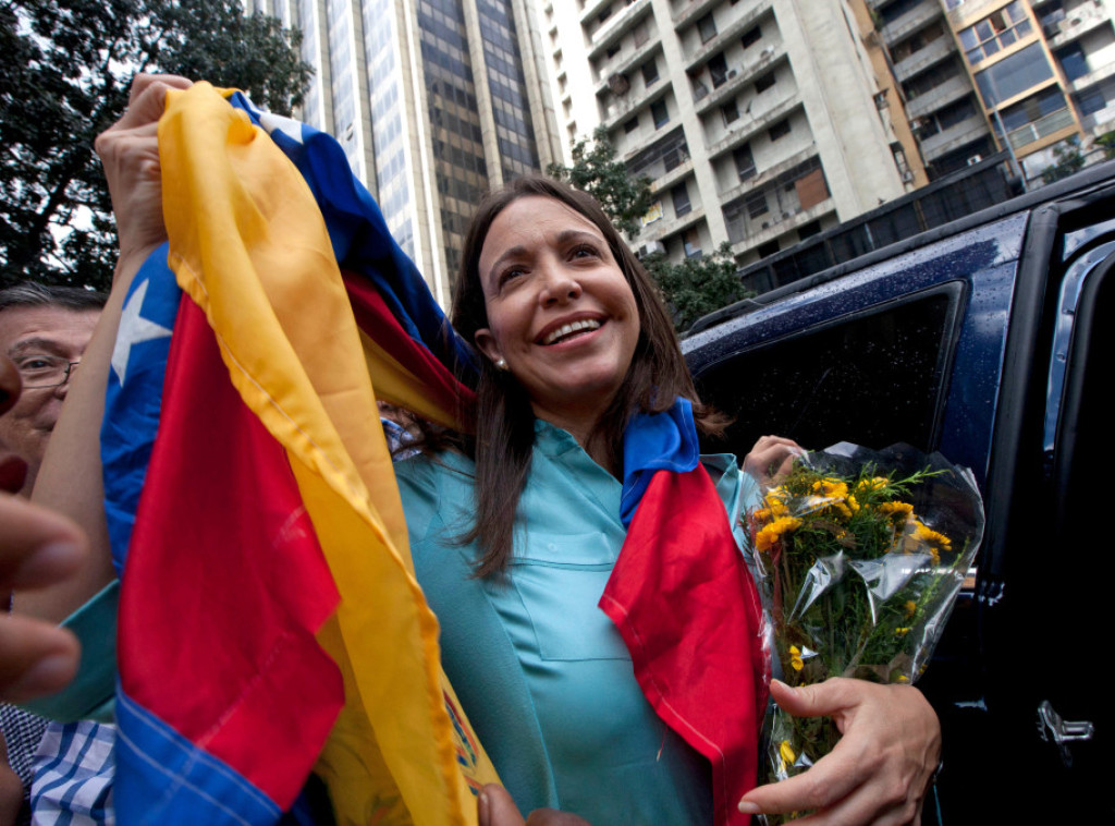 Odložena konferencija za novinare Marije Korine Mačado u Nobelovom institutu u Oslu