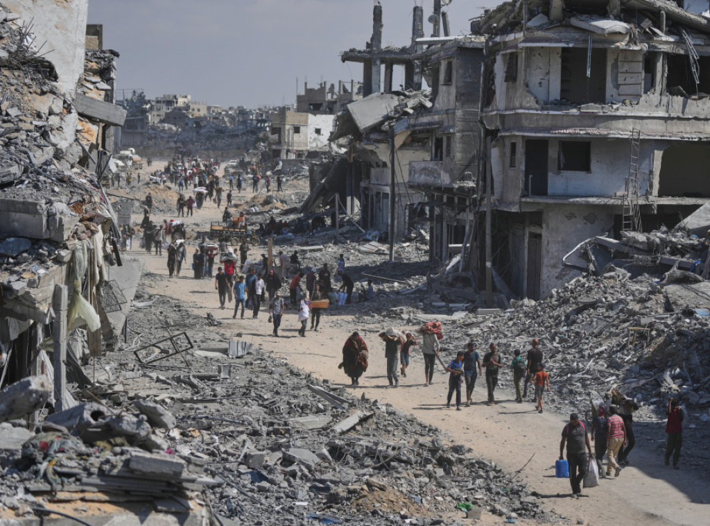 Agencija civilne zaštite: Na sever Pojasa Gaze vratilo se oko 200.000 Palestinaca