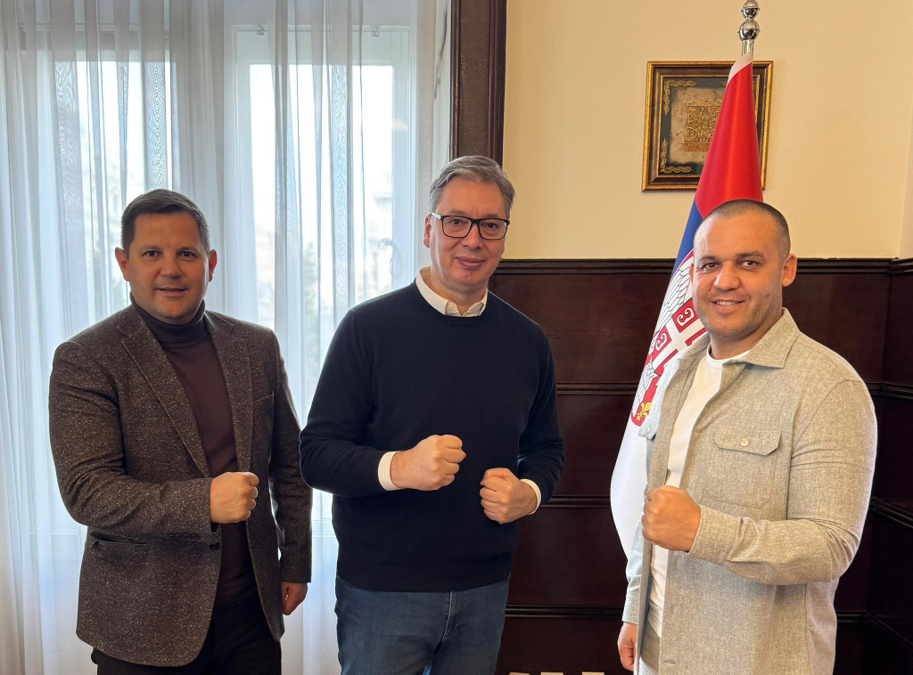Predsednik Vučić i Umar Kremljev dogovorili boks manifestacije u Beogradu