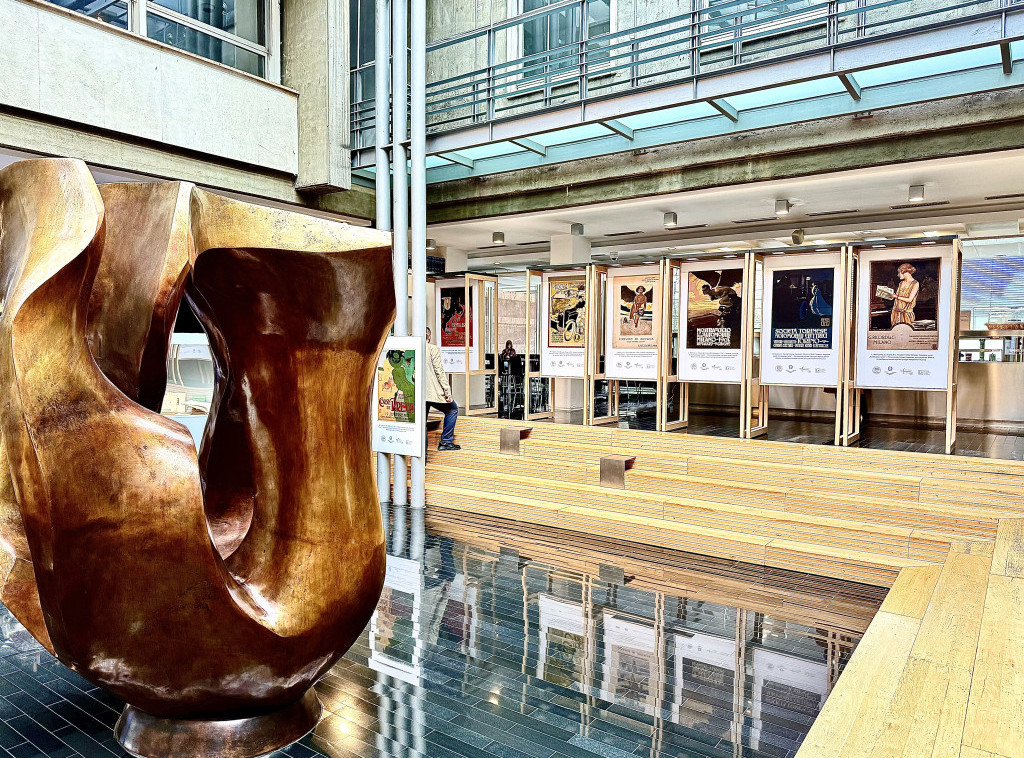 Izložba "Kosmopolitska modernost u italijanskoj reklami..." otvorena u Narodnoj biblioteci Srbije