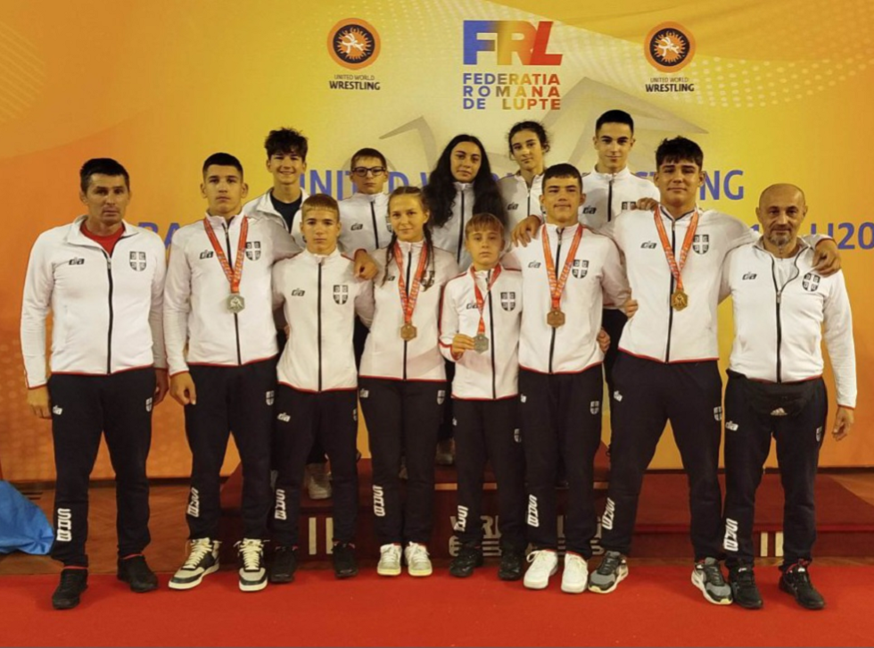 Mladi srpski rvači osvojili devet medalja na Balkanijadi u Rumuniji