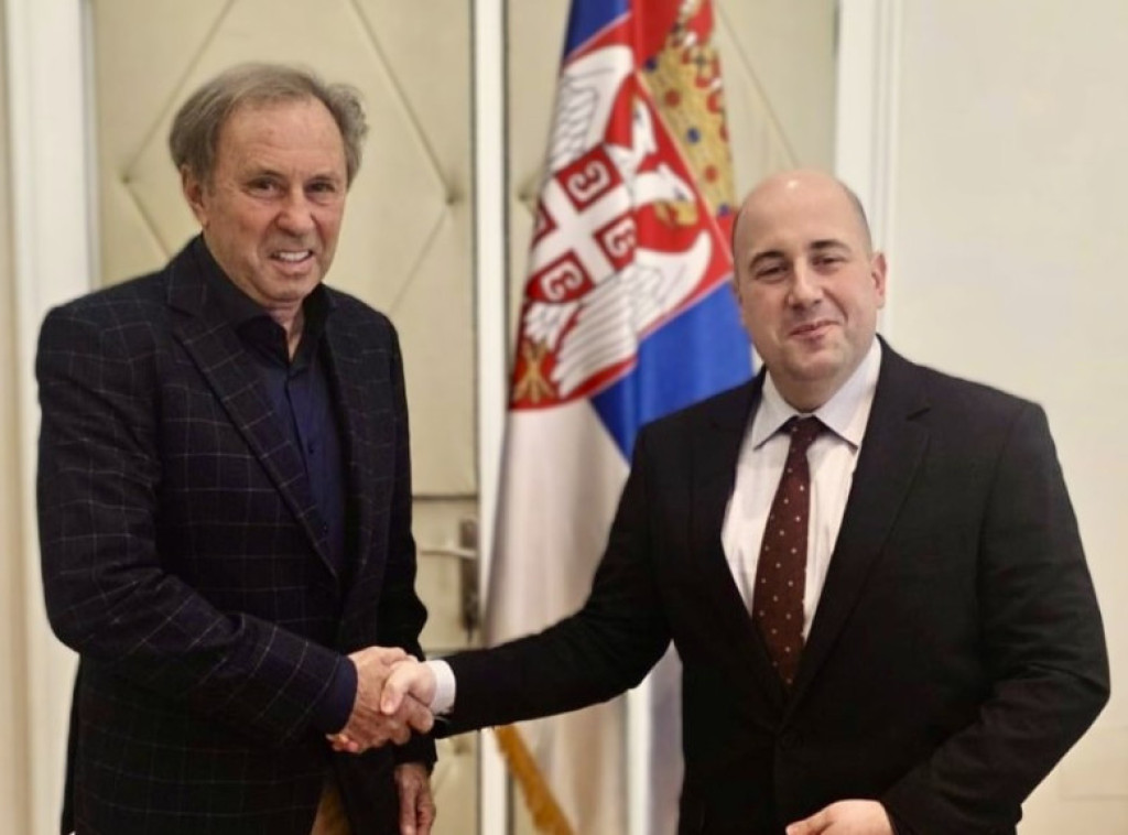 Kozarev razgovarao sa Milovanom Rajevcem o perspektivama sportske saradnje sa prijateljskim zemljama
