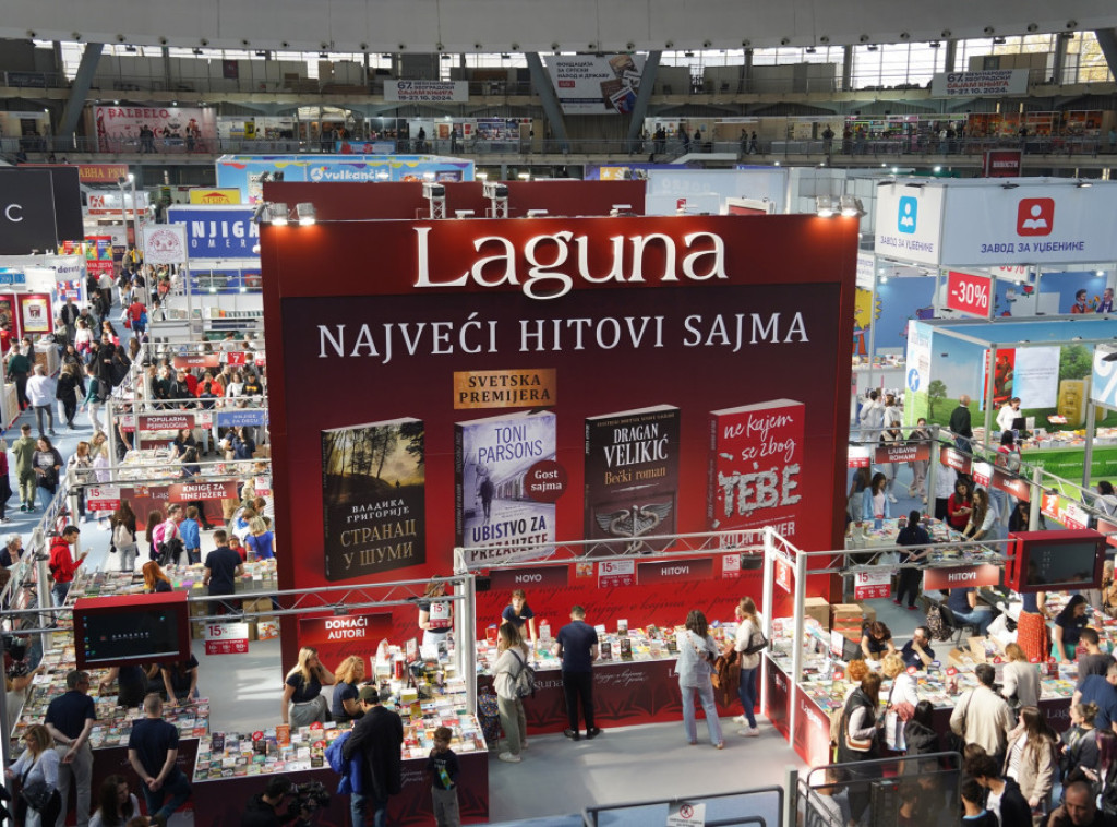Laguna najavila učešće na Sajmu knjiga: U Beograd stižu Dženi Kolagan i Ali Fenik