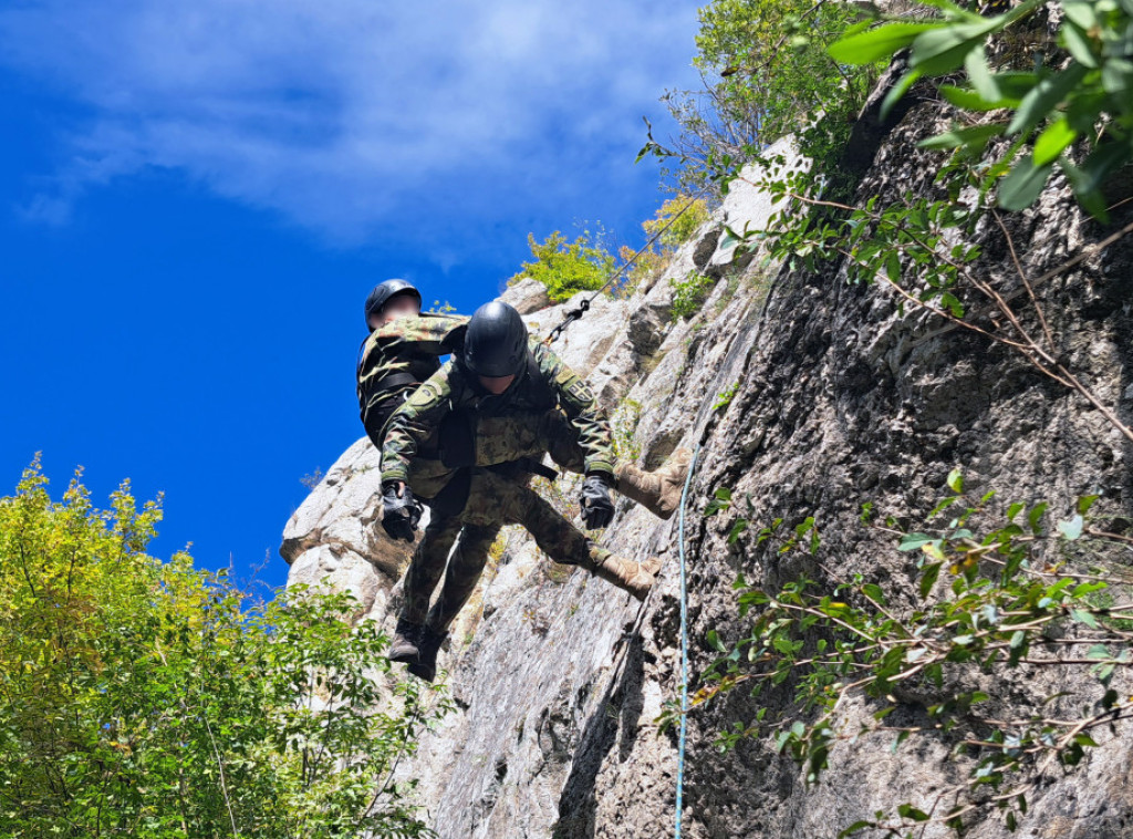 Napredni kurs veranja i gorske službe spasavanja u rejonu Ovčarsko-kablarske klisure