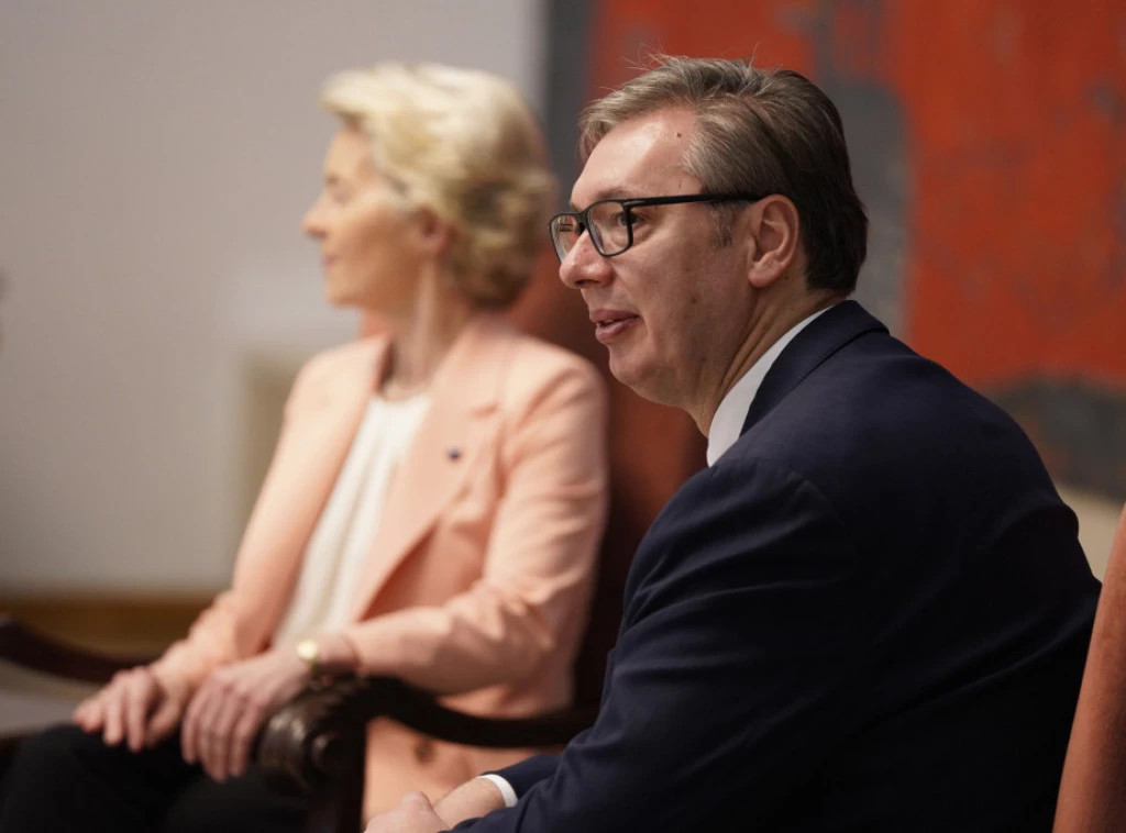 Vucic to receive von der Leyen on Wednesday
