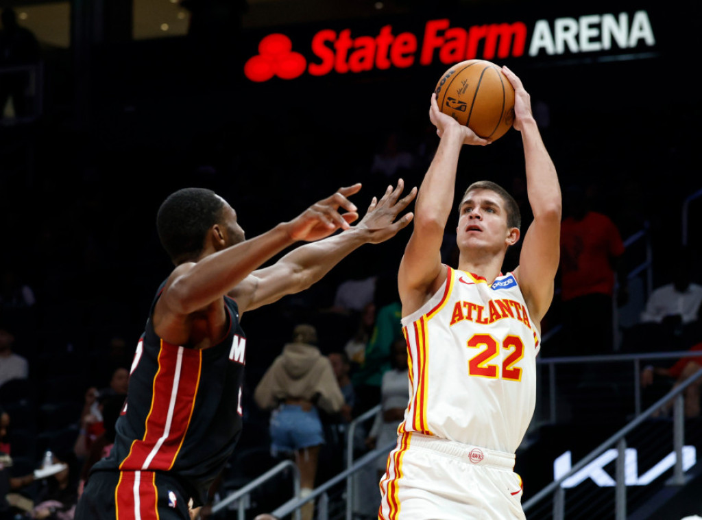 Srpski košarkaš Nikola Đurišić postigao sedam poena u pobedi Atlante