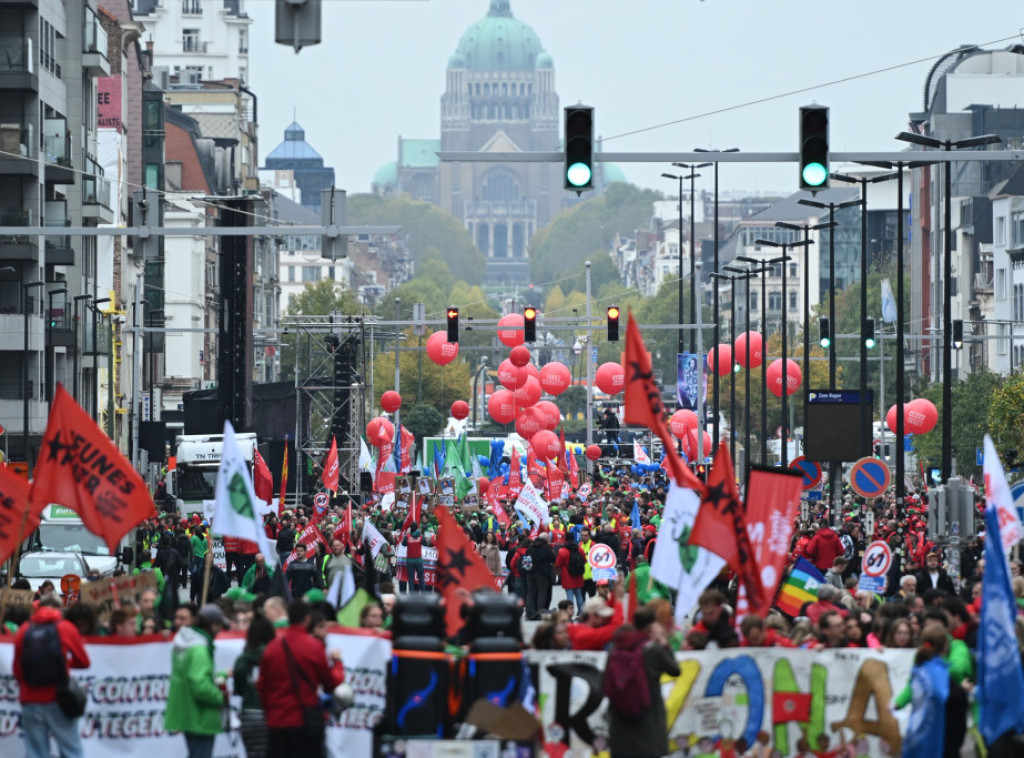 Generalni štrajk u Belgiji, otkazani letovi i poremećen saobraćaj