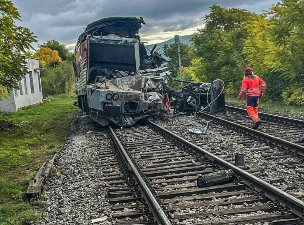 Policija privela mašinovođu nakon sudara vozova u Slovačkoj