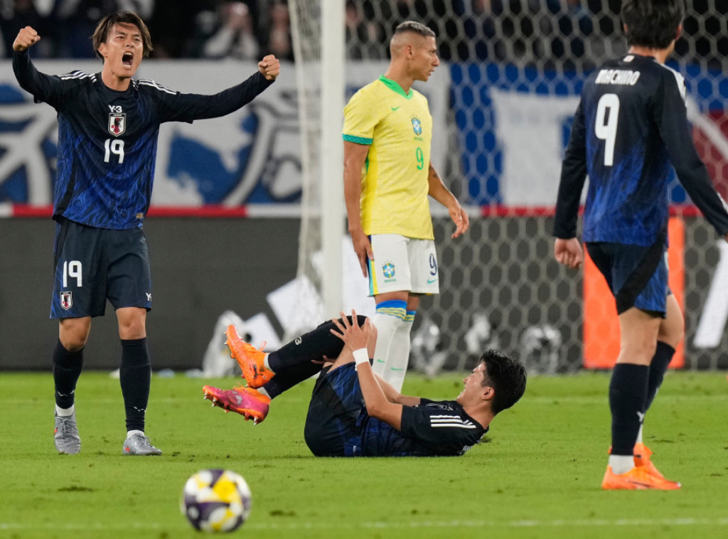 Fudbaleri Japana preokretom do pobede protiv Brazila u prijateljskom meču
