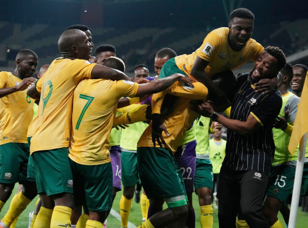 Fudbalska reprezentacija Južne Afrike izborila plasman na SP 2026.