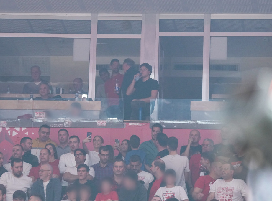 Novak Đoković bodri Crvenu zvezdu protiv Baskonije