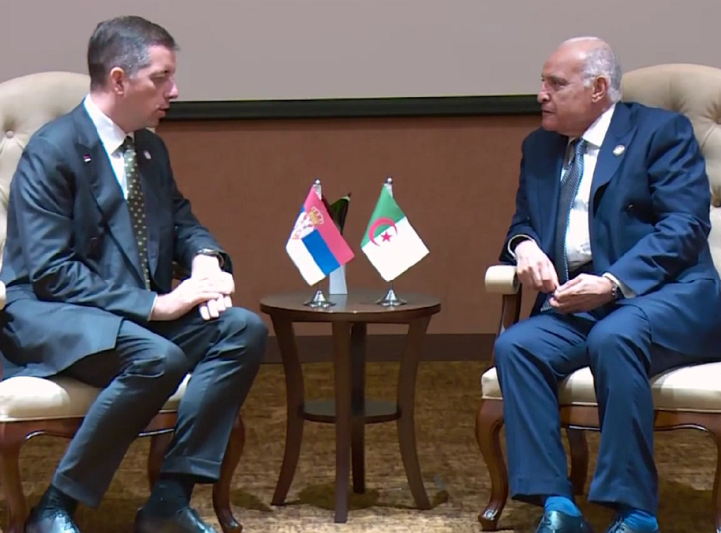Djuric, Algerian FM discuss bilateral relations, cooperation