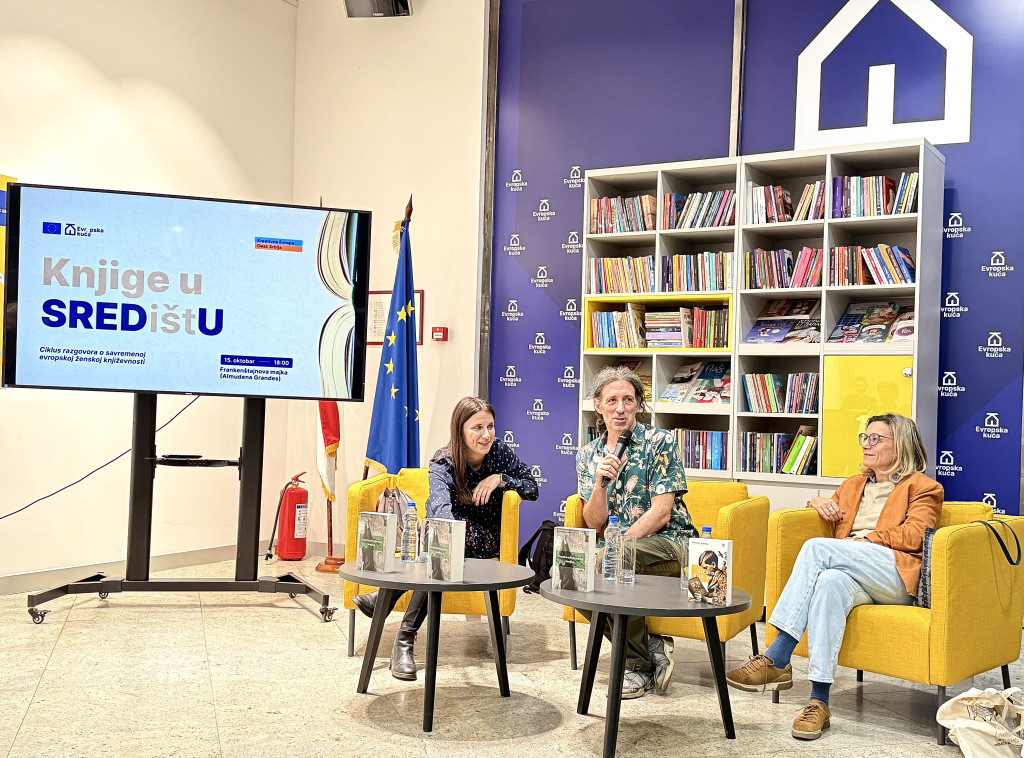 Program "Knjige u središtu" otvoren u Evropskoj kući