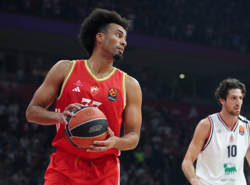 Košarkaš Crvene zvezde Džordan Nvora najkorisniji igrač četvrtog kola Evrolige