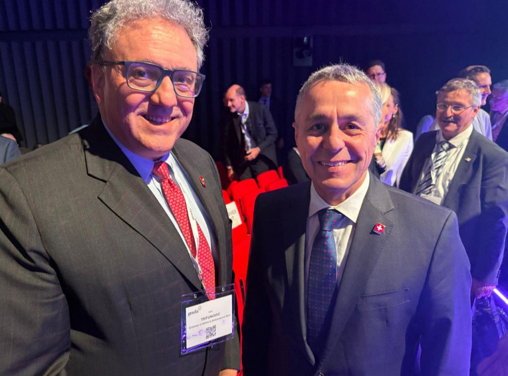 Ambasador Trifunović na Samitu GESDA 2025 razgovarao sa brojnim zvaničnicima