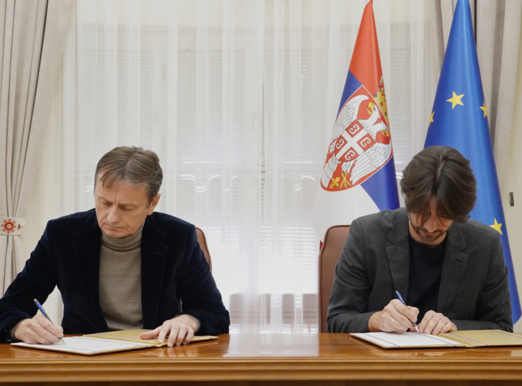 Ministar Glišić potpisao ugovor o izvođenju radova na rekonstrukciji Instituta za botaniku