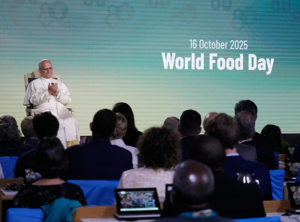 Papa Lav XIV: Hrana ne sme da bude oružje - potrebna politička volja za iskorenjivanje gladi