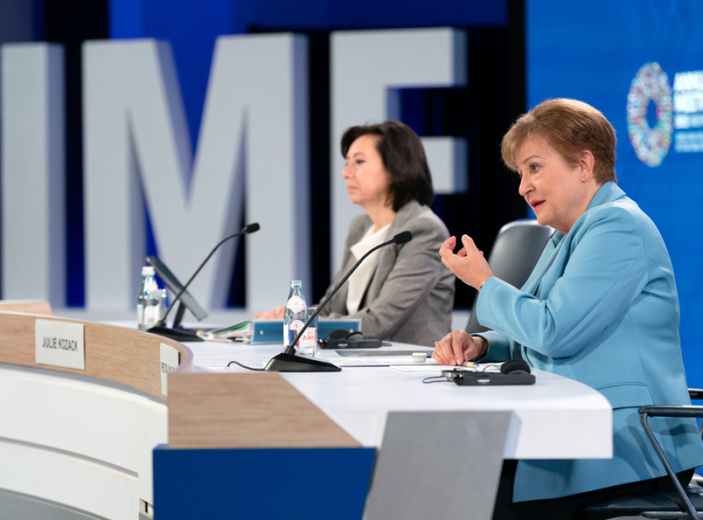 Kristalina Georgijeva: Svetska ekonomija prolazi kroz transformaciju, treba smanjiti neravnoteže