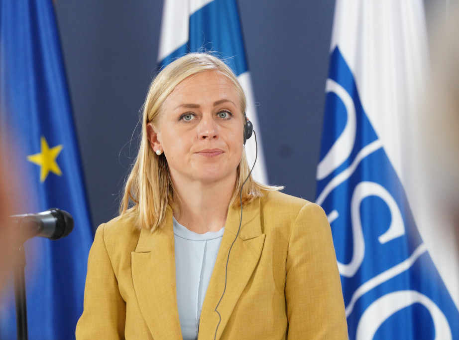 Ministarka spoljnih poslova Finske kažnjena u Gruziji zbog podrške demonstrantima