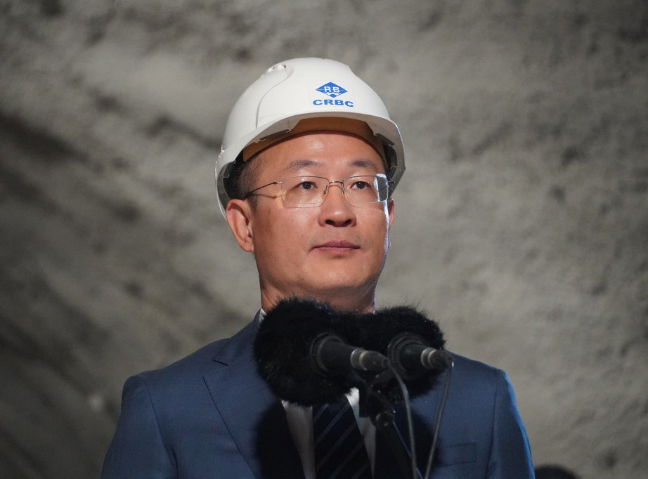 Li Ming: Probijanje desne cevi tunela "Iriški venac" je istorijski trenutak