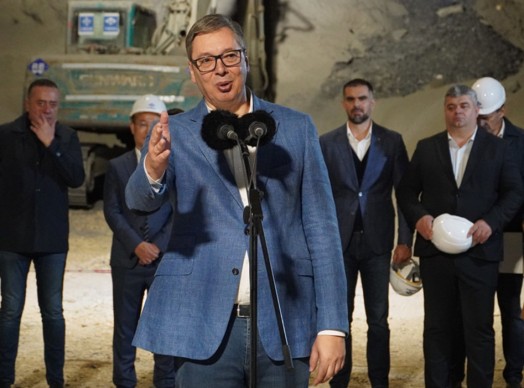 Vučić: Najduži tunel "Iriški venac" biće ponos Srbije i svih njenih građana
