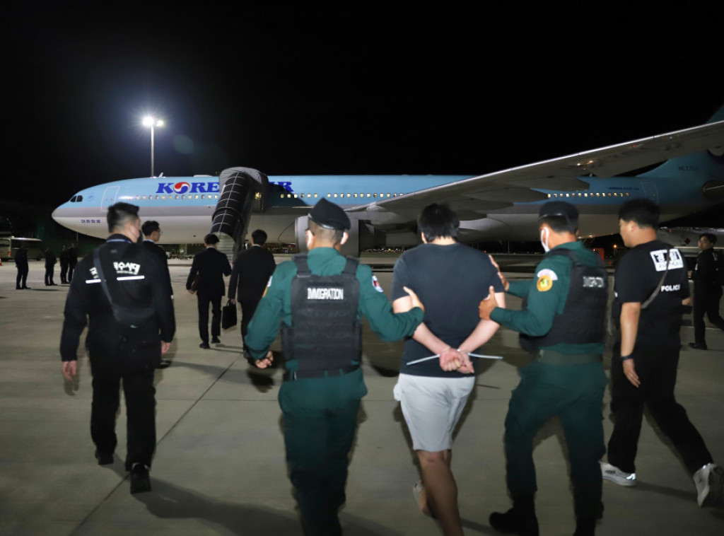Povratak 64 Južnokorejca iz kambodžanskog pritvora