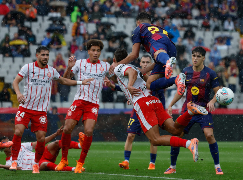 Arauho u 90+3. minutu pogodio za pobedu fudbalera Barselone protiv Đirone