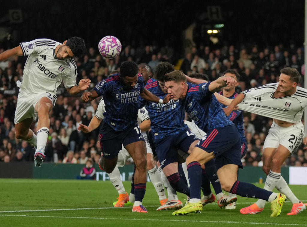 Fudbaleri Arsenala pobedili Fulam u osmom kolu Premijer lige