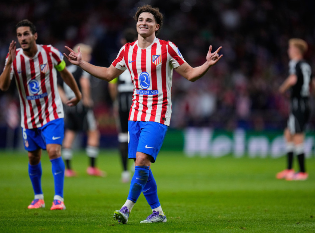 Fudbaleri Atletiko Madrida savladali Osasunu u devetom kolu španskog prvenstva