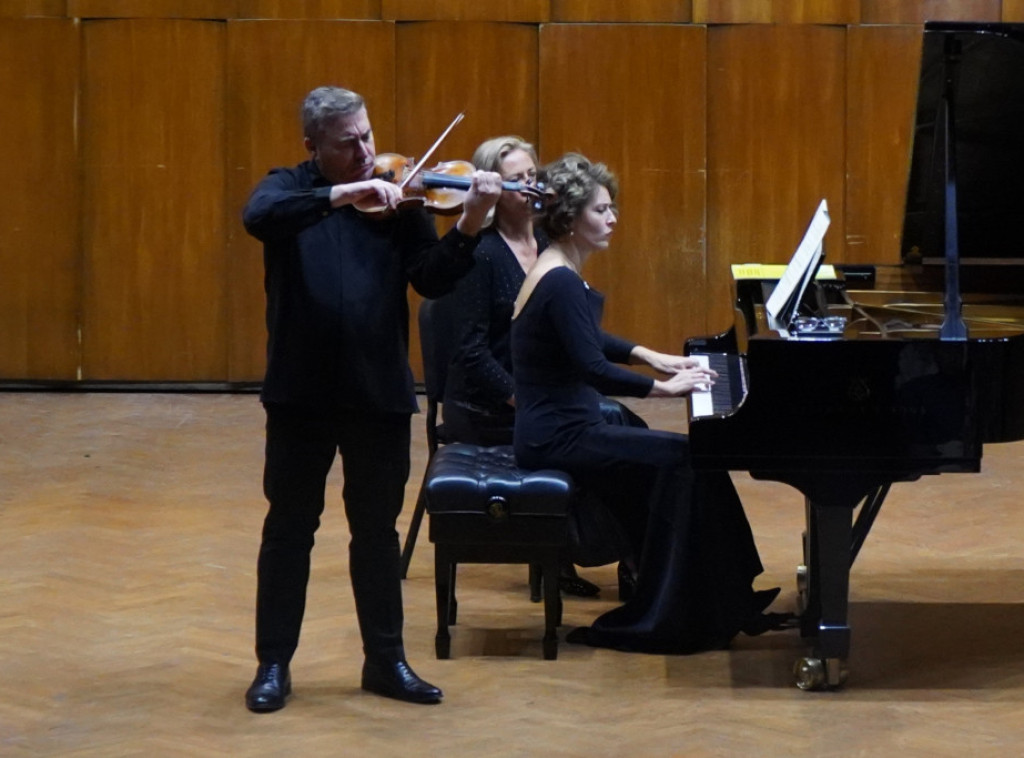 BEMUS: Vengerov i Osetinskaja održali koncert u Kolarcu