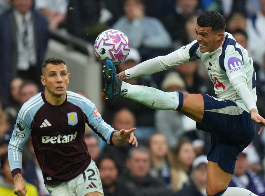 Fudbaleri Aston Vile preokretom stigli do pobede protiv Totenhema u Premijer ligi