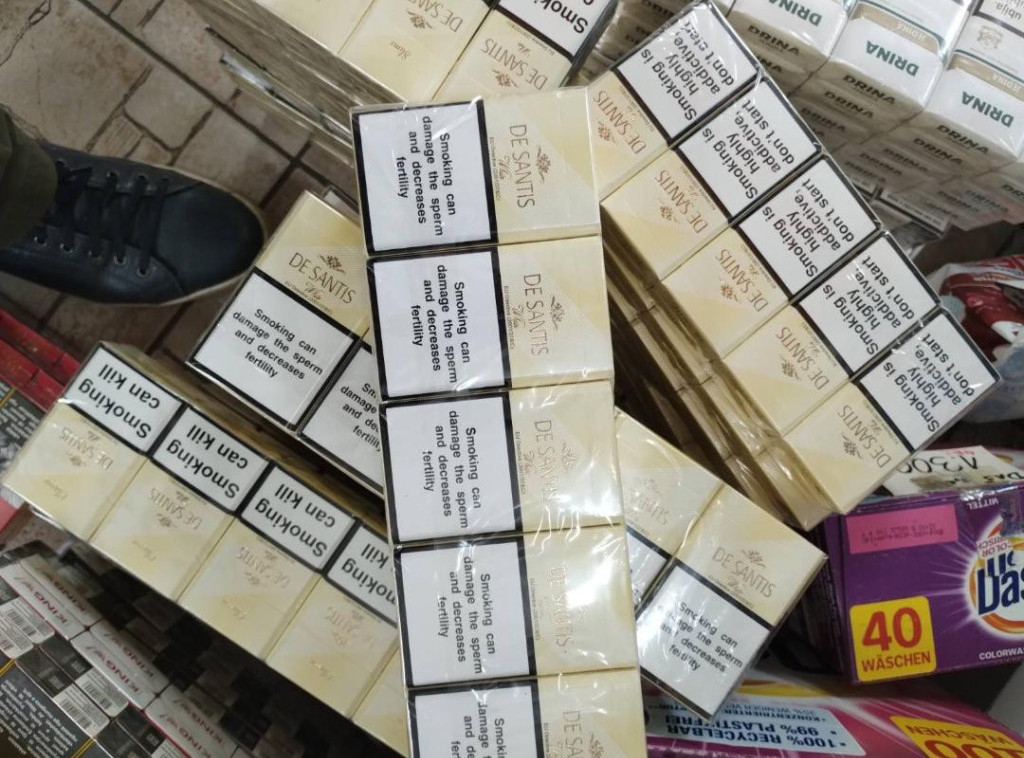 U Obrenovcu oduzeta veća količina duvanskih proizvoda bez akciznih markica