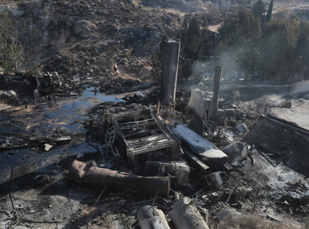 Izraelska vojska napala infrastrukturu Hezbolaha u oblasti Nabatije na jugu Libana