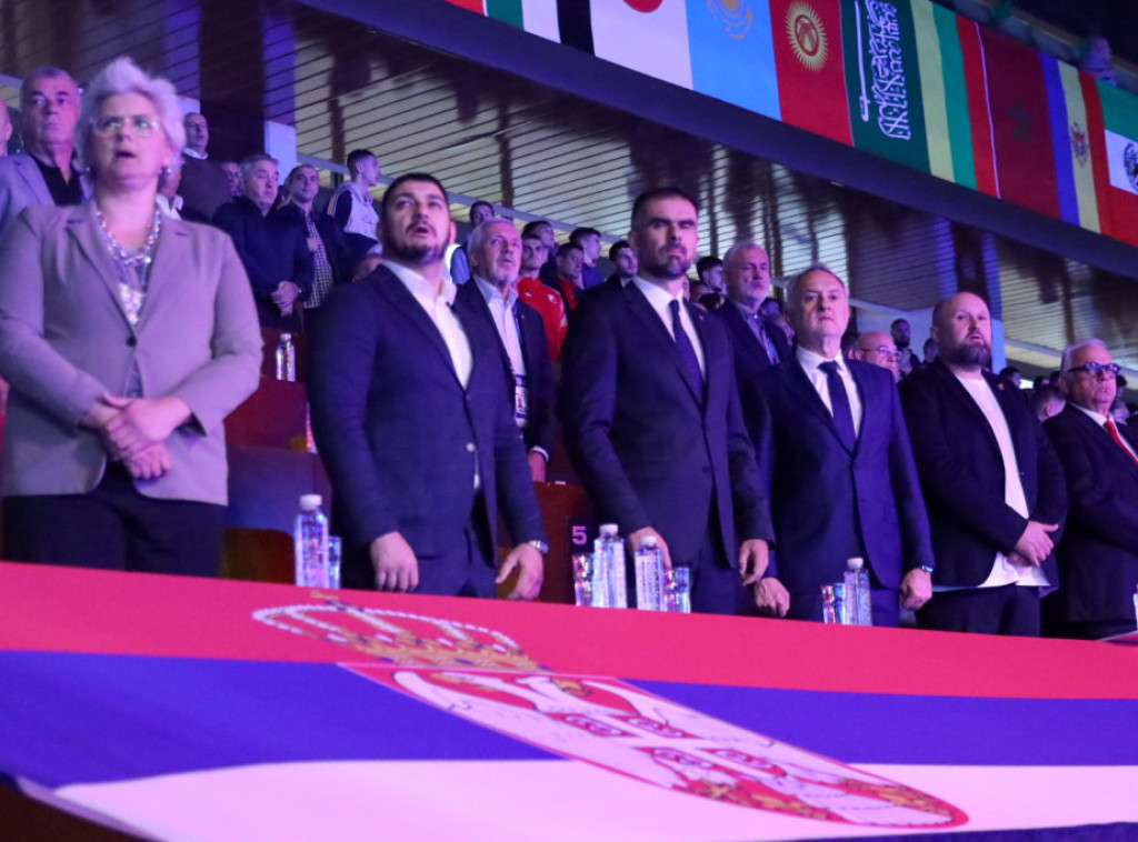 Žarko Mićin na otvaranju Svetskog prvenstva u rvanju za mlađe seniore: Novi Sad je evropski grad sporta