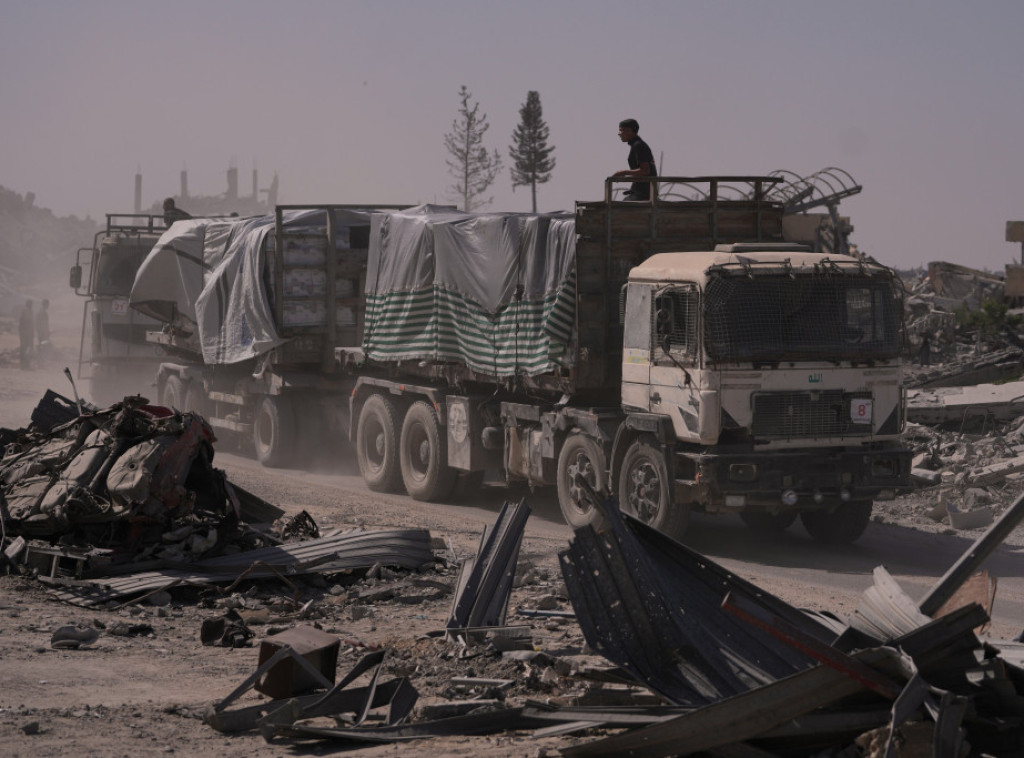 Ujedinjene nacije: Isporuke pomoći Gazi i dalje su daleko ispod cilja od 2.000 tona dnevno