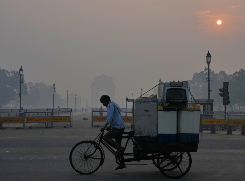 Gust smog prekrio Nju Delhi nakon vatrometa za praznik Divanli