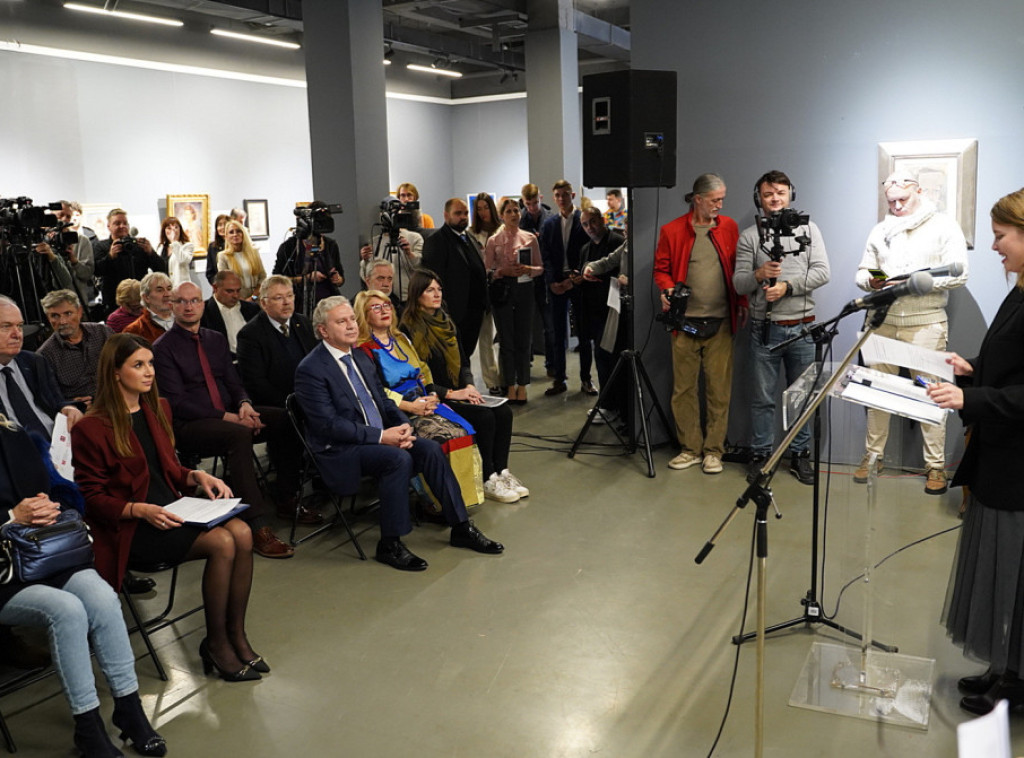 Otvorena izložba dela ruskih umentika u Salonu Muzeja Grada Beograda