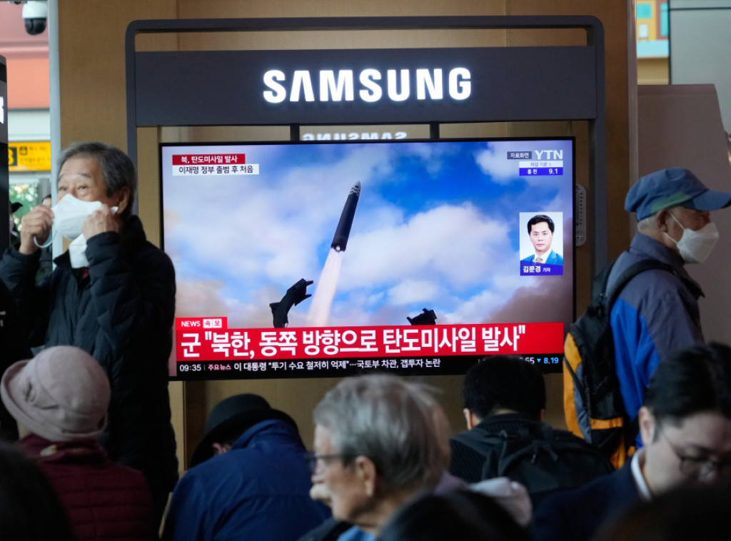 Severna Koreja ispalila balističke rakete uoči samita lidera u Južnoj Koreji