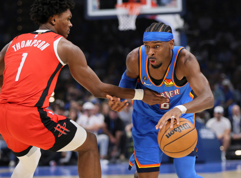 Oklahoma posle dva produžetka pobedila Hjuston na startu nove sezone u NBA ligi