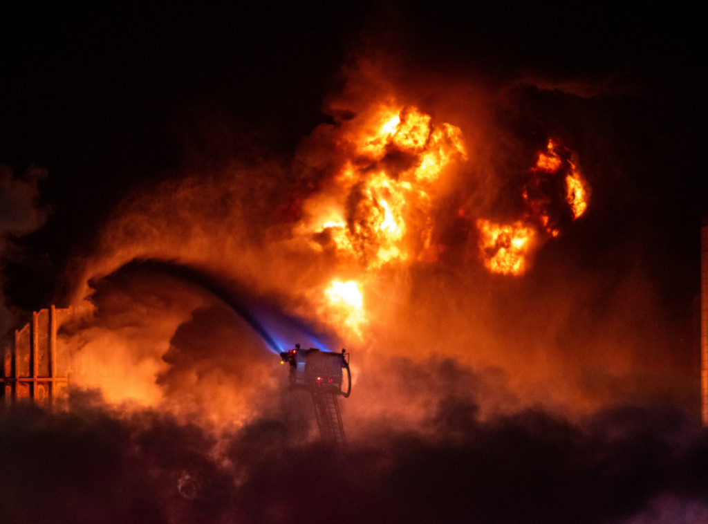 Ukrajina napala naftnu postrojenje u Mahačkali u ruskoj republici Dagestan