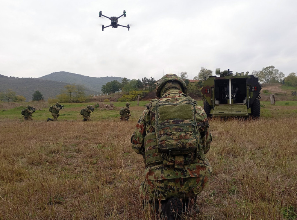 Novi vojnici na obuci u pešadijskim jedinicama Vojske Srbije