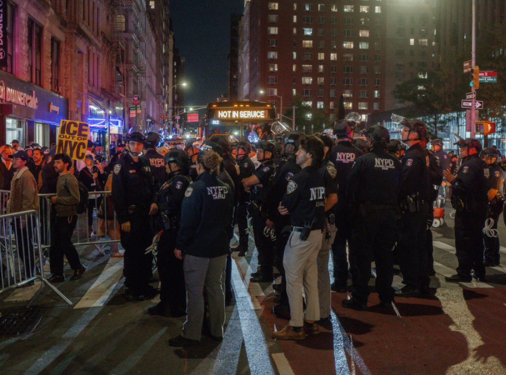 Njujork: Protesti zbog policijske intervencije protiv imigranata, uhapšeno 14 ljudi