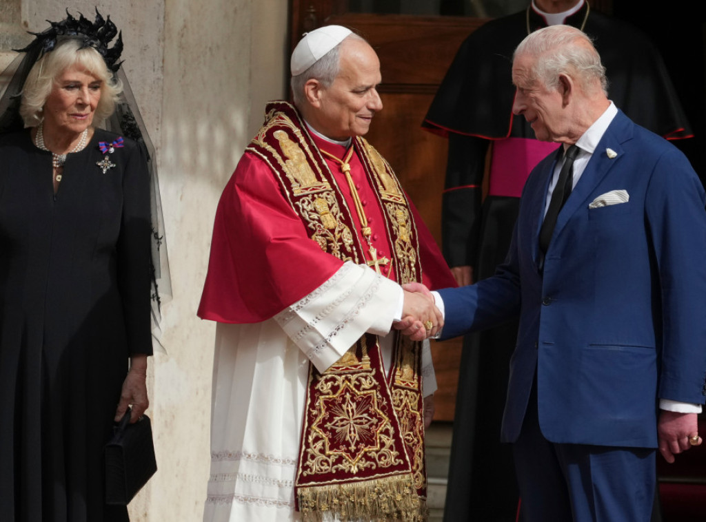 Britanski kralj se molio sa papom prvi put posle 500 godina