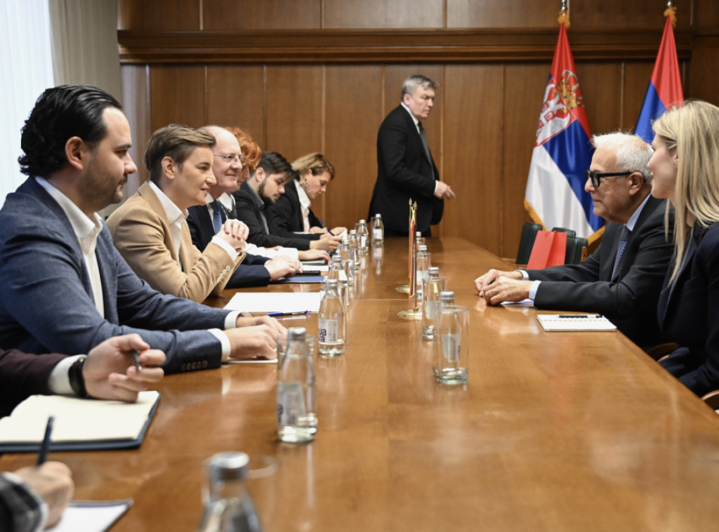 Brnabić razgovarala sa Amorusom: Zahvalnost Suverenom Vojnom Malteškom Redu na podršci Srbiji