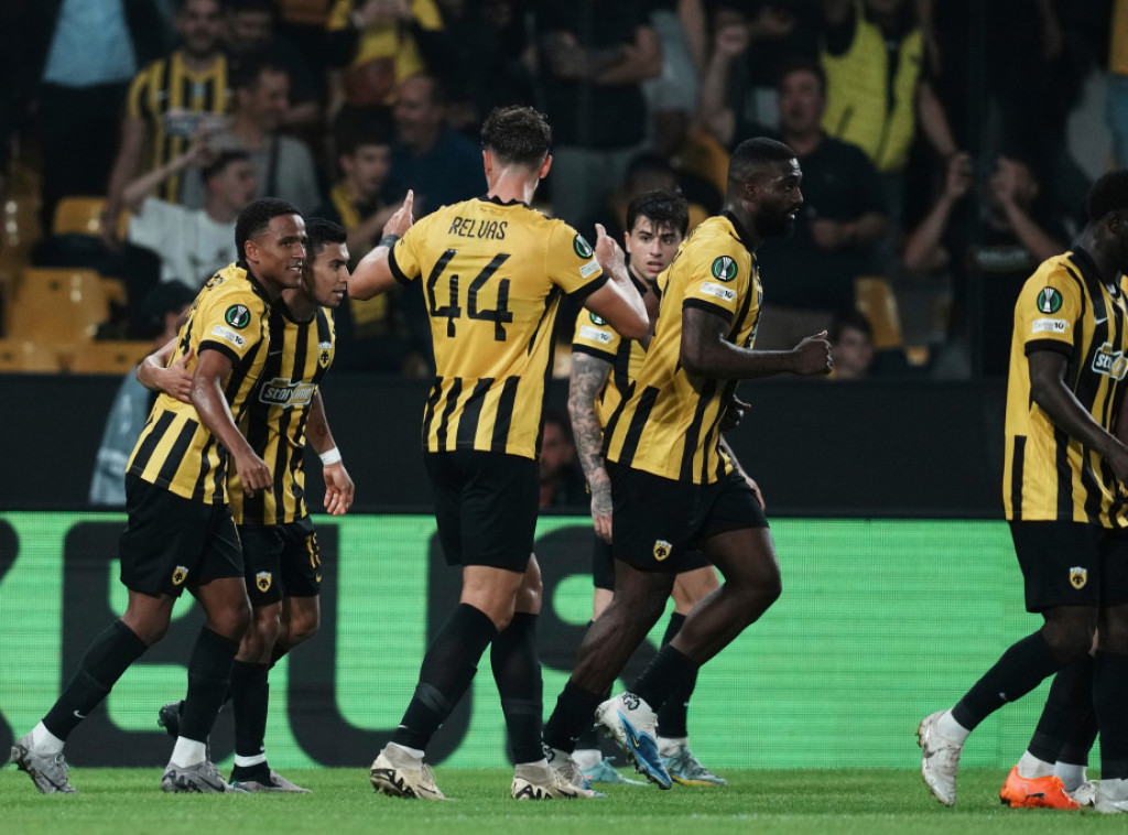 Luka Jović strelac u pobedi fudbalera AEK-a iz Atine protiv Aberdina