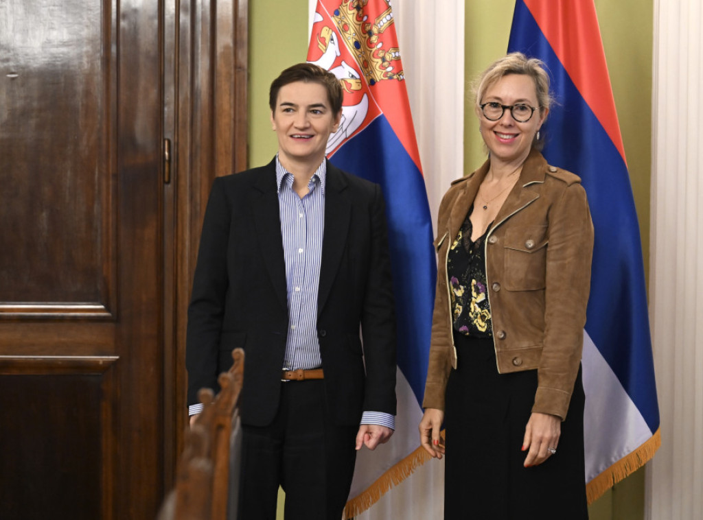 Brnabic receives French ambassador