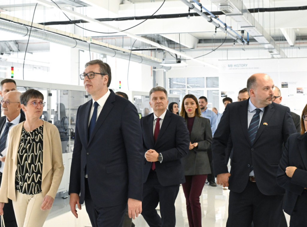 Vucic: One of best factories opened in Serbia,modern passports to arrive in two years