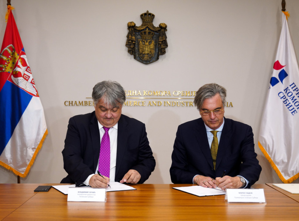Privredna komora Srbije i Telekom potpisali Memorandum o saradnji u sajber bezbednosti firmi u Srbiji